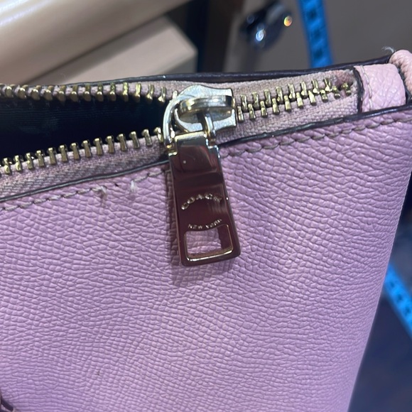 Blush Pink Coach Storybook Bag EUC - Picture 11 of 11